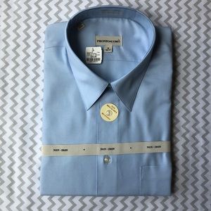 Pronto•Uomo Men’s Blue Dress Shirt